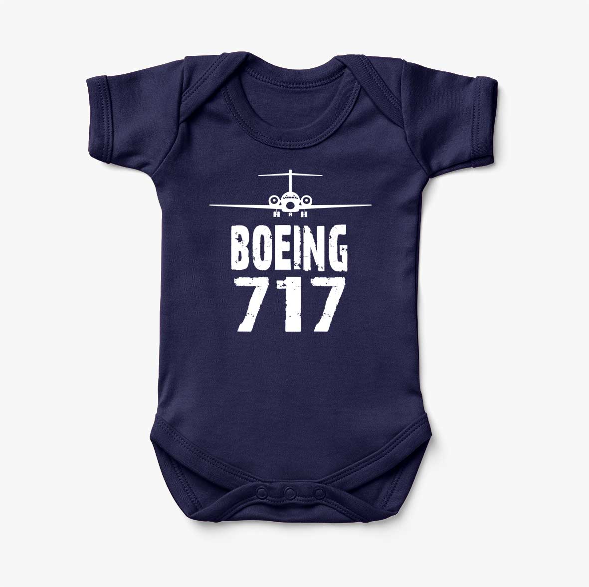 Boeing 717 & Plane Designed Baby Bodysuits