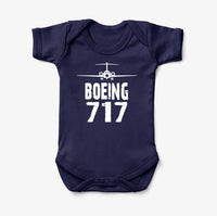 Thumbnail for Boeing 717 & Plane Designed Baby Bodysuits