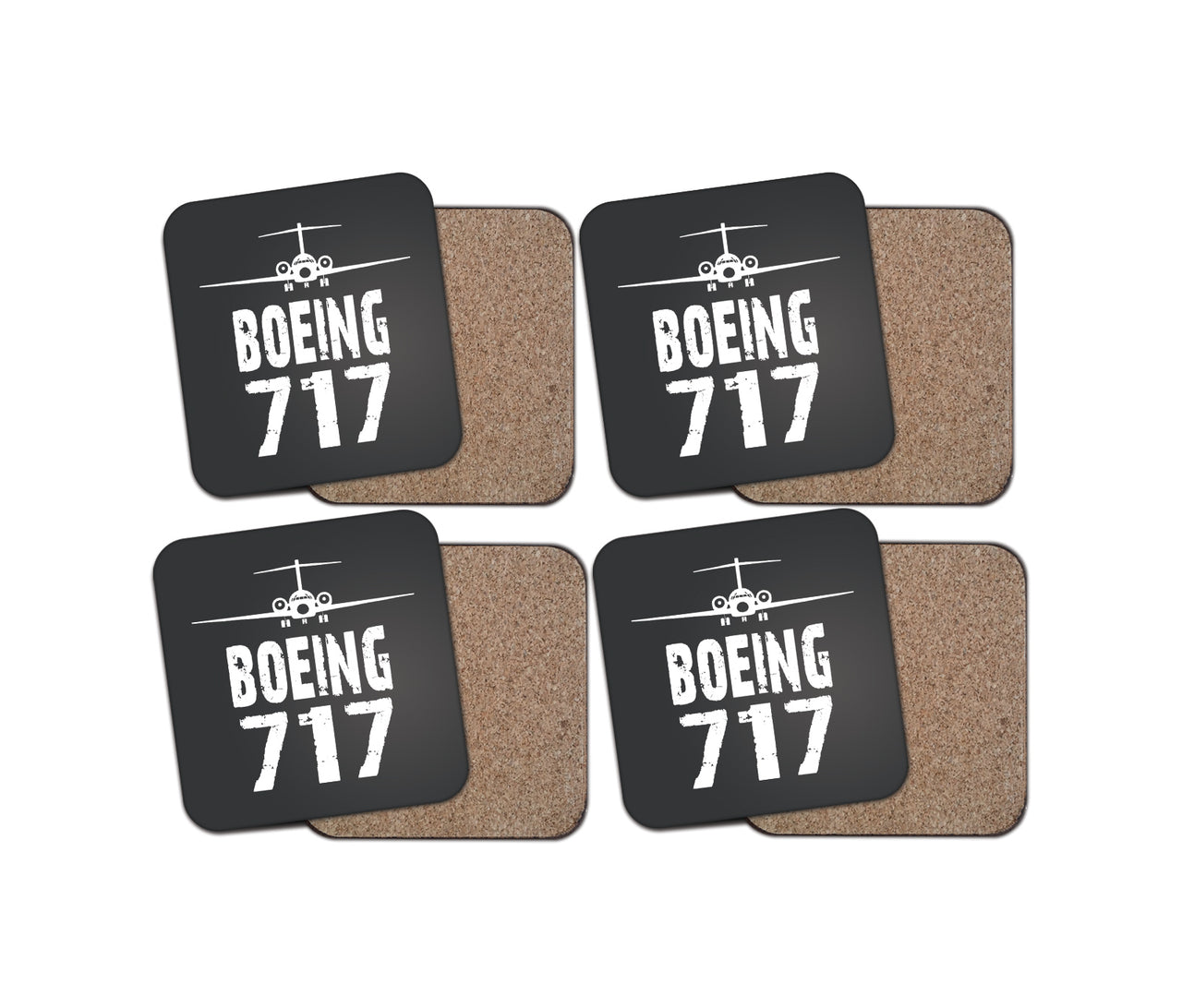 Boeing 717 & Plane Designed Coasters