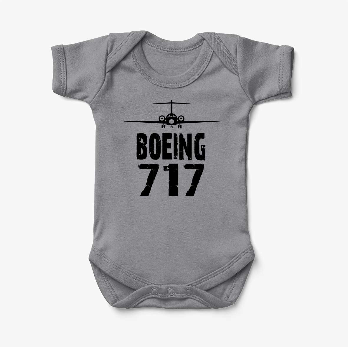 Boeing 717 & Plane Designed Baby Bodysuits