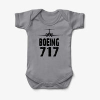 Thumbnail for Boeing 717 & Plane Designed Baby Bodysuits