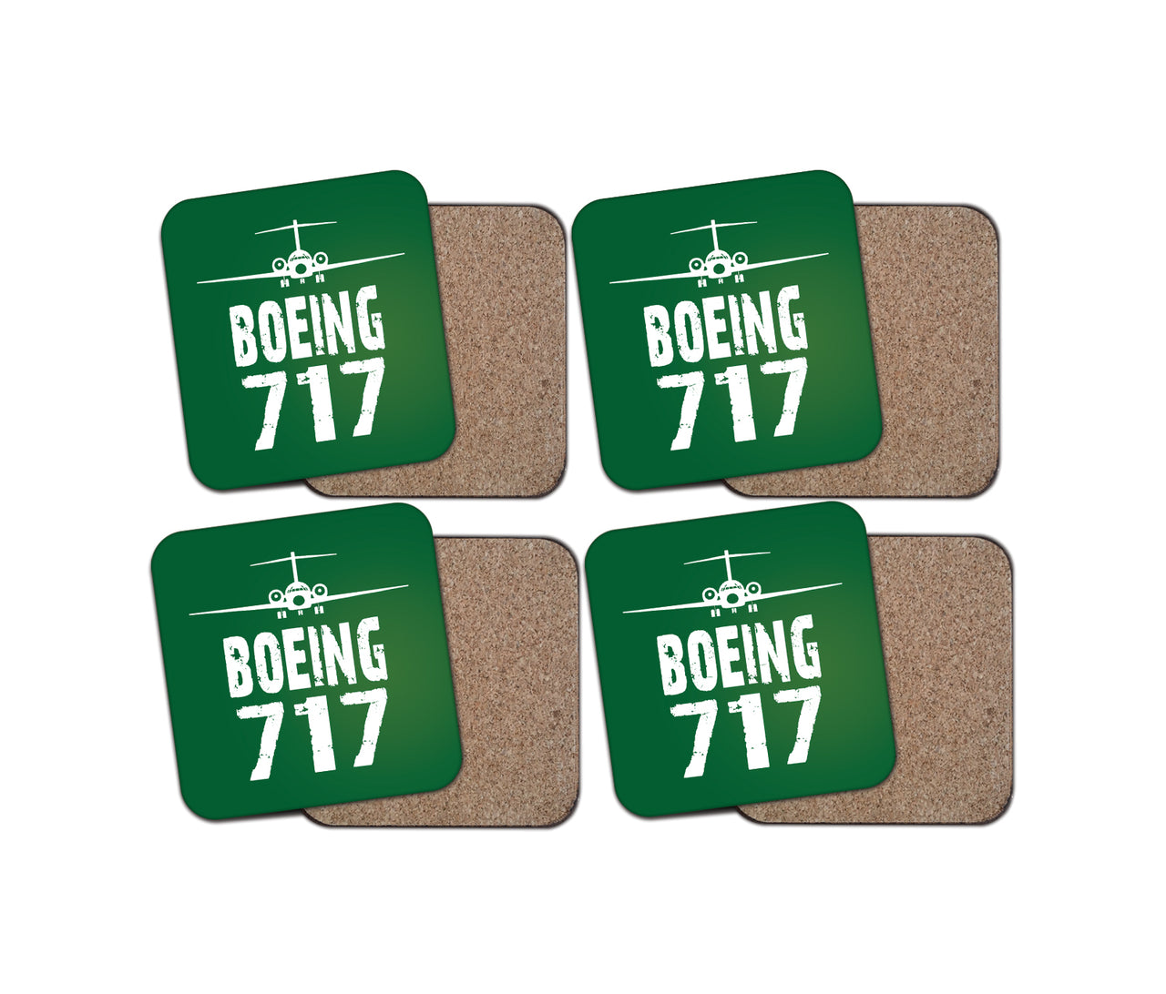 Boeing 717 & Plane Designed Coasters