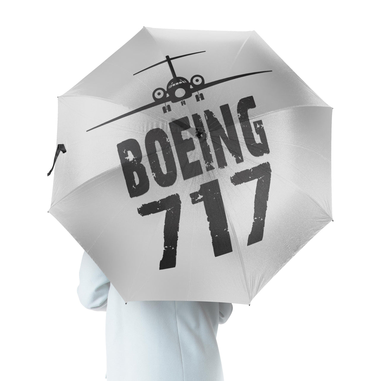 Boeing 717 & Plane Designed Umbrella