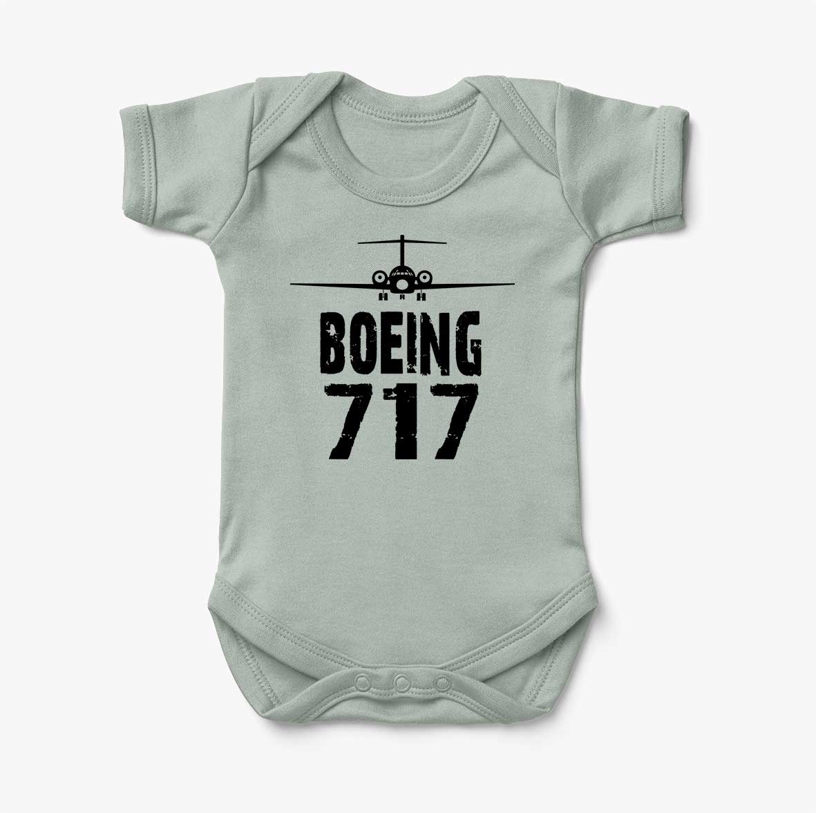 Boeing 717 Baby Bodysuit - view 9