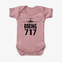 Thumbnail for Boeing 717 & Plane Designed Baby Bodysuits