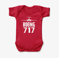 Thumbnail for Boeing 717 & Plane Designed Baby Bodysuits
