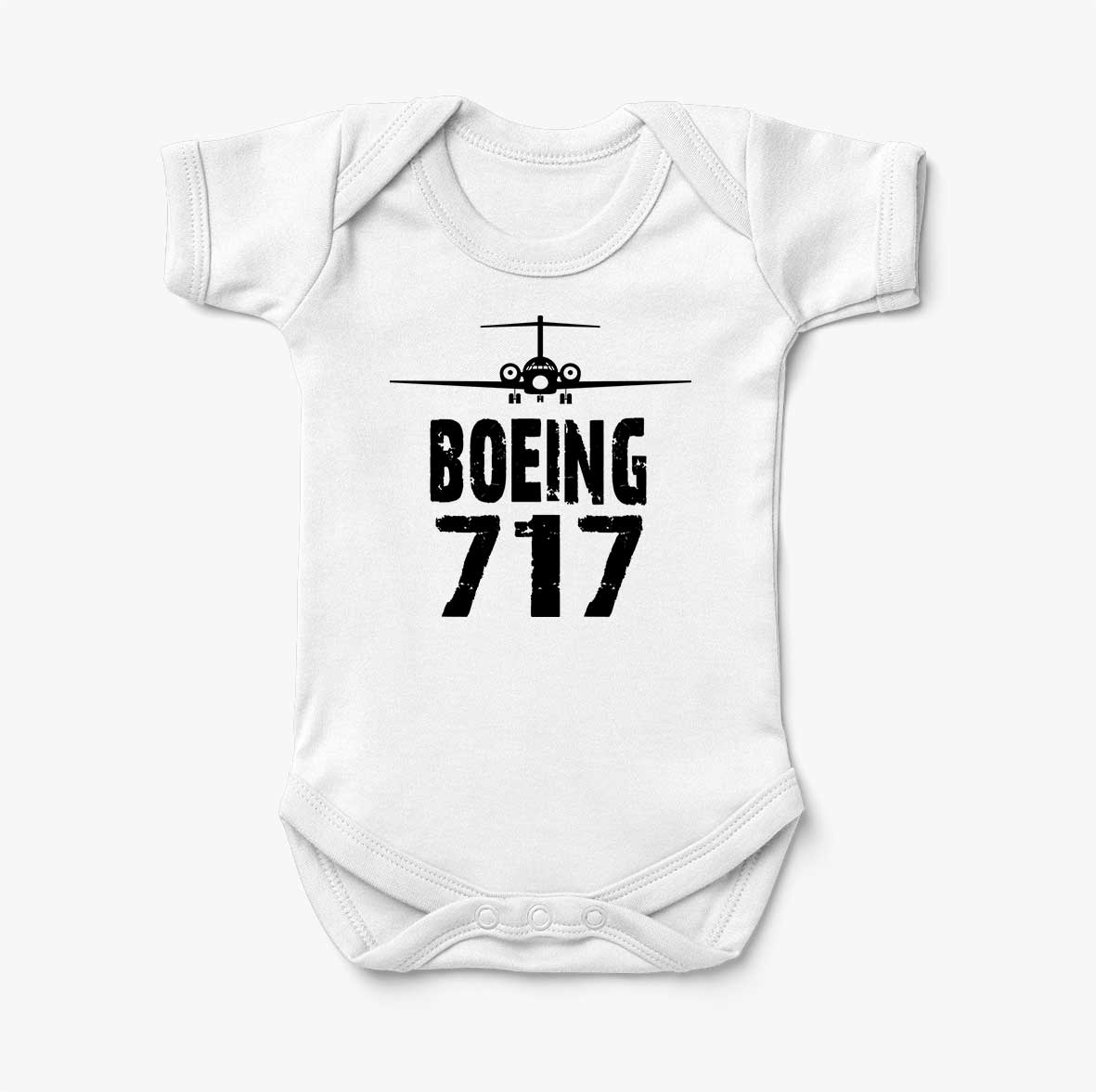 Boeing 717 & Plane Designed Baby Bodysuits