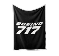 Thumbnail for Boeing 717 & Text Designed Bed Blankets & Covers