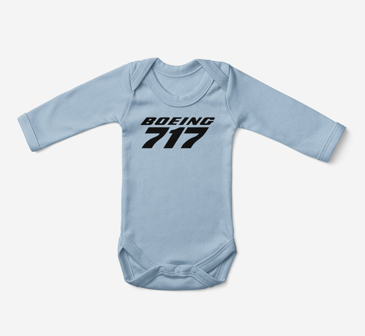 Boeing 717 & Text Designed Baby Bodysuits