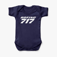 Thumbnail for Boeing 717 & Text Designed Baby Bodysuits