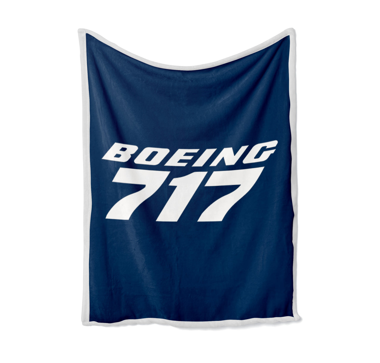 Boeing 717 & Text Designed Bed Blankets & Covers