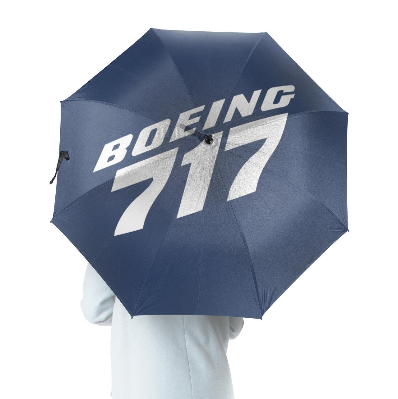 Boeing 717 & Text Designed Umbrella