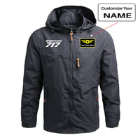 Thumbnail for Boeing 717 & Text Designed Thin Stylish Jackets