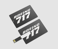 Thumbnail for Boeing 717 & Text Designed USB Cards
