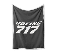 Thumbnail for Boeing 717 & Text Designed Bed Blankets & Covers