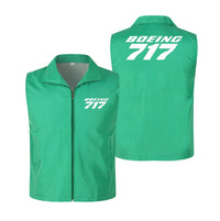 Thumbnail for Boeing 717 & Text Designed Thin Style Vests