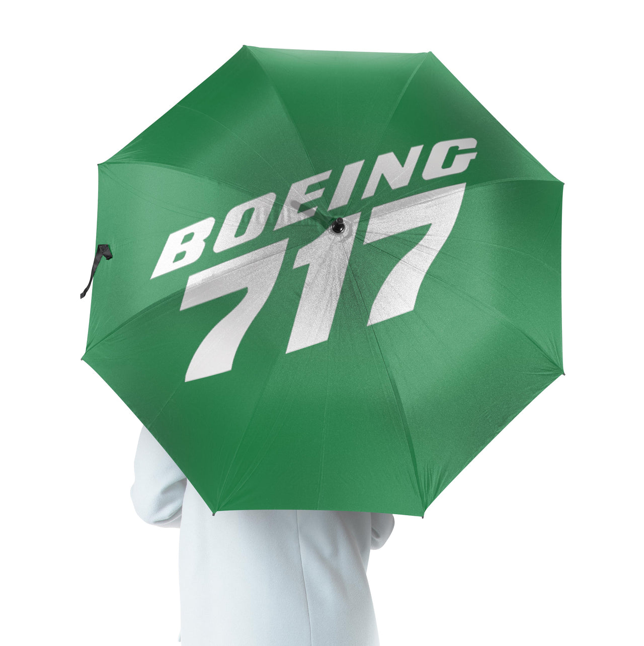 Boeing 717 & Text Designed Umbrella