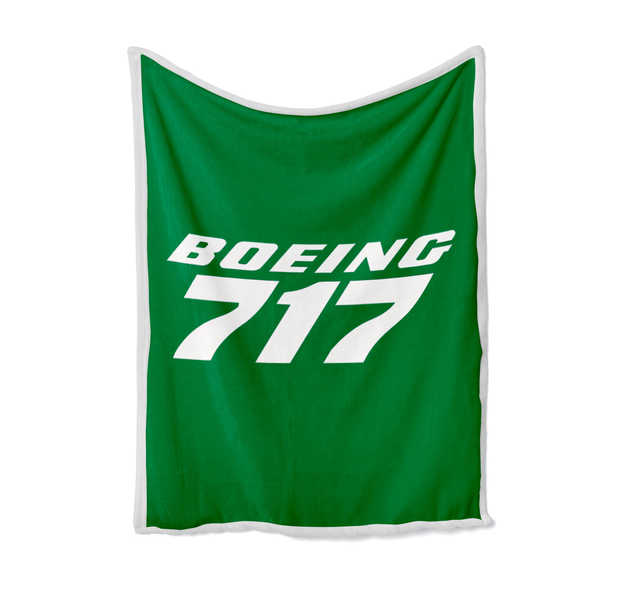 Boeing 717 & Text Designed Bed Blankets & Covers