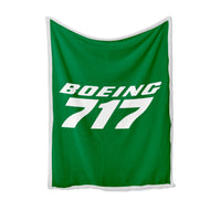 Thumbnail for Boeing 717 & Text Designed Bed Blankets & Covers