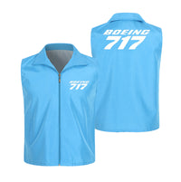Thumbnail for Boeing 717 & Text Designed Thin Style Vests