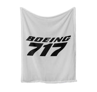 Thumbnail for Boeing 717 & Text Designed Bed Blankets & Covers