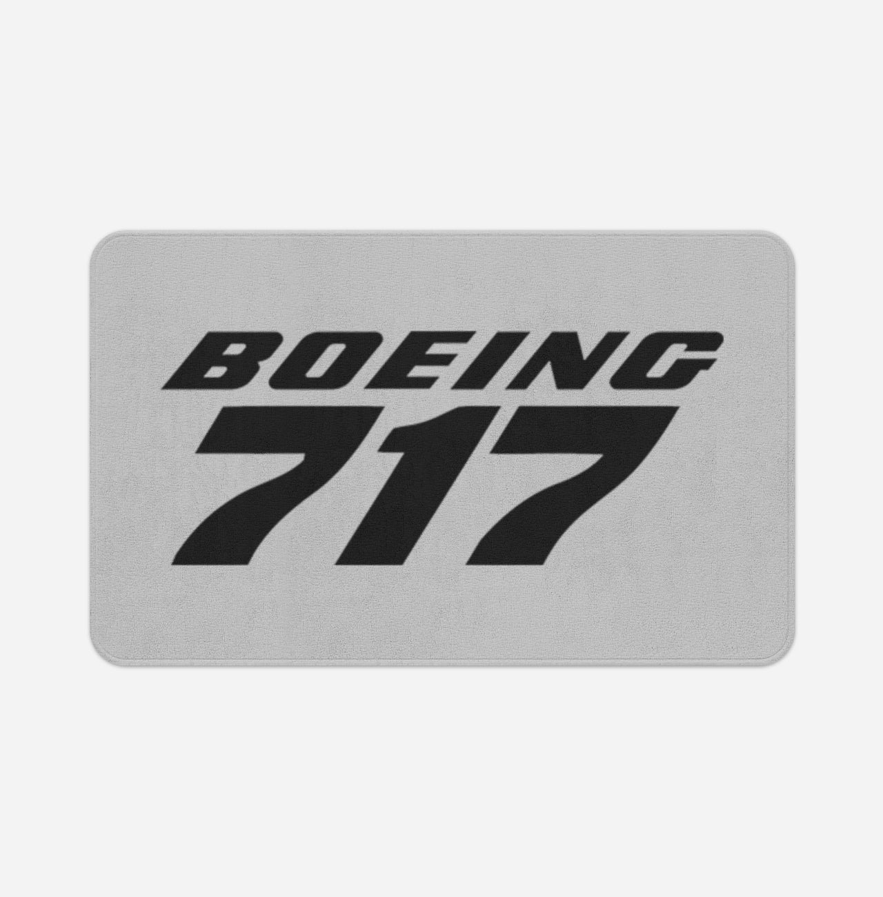 Boeing 717 & Text Designed Bath Mats