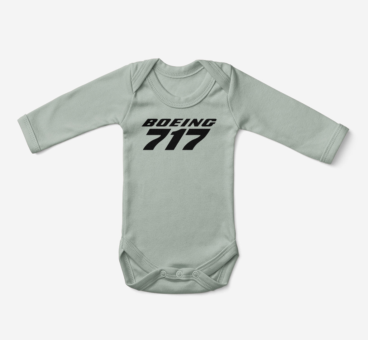 Boeing 717 & Text Designed Baby Bodysuits