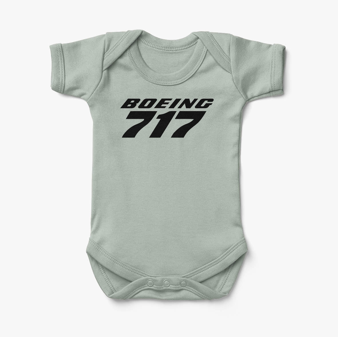 Boeing 717 & Text Designed Baby Bodysuits
