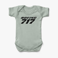Thumbnail for Boeing 717 & Text Designed Baby Bodysuits