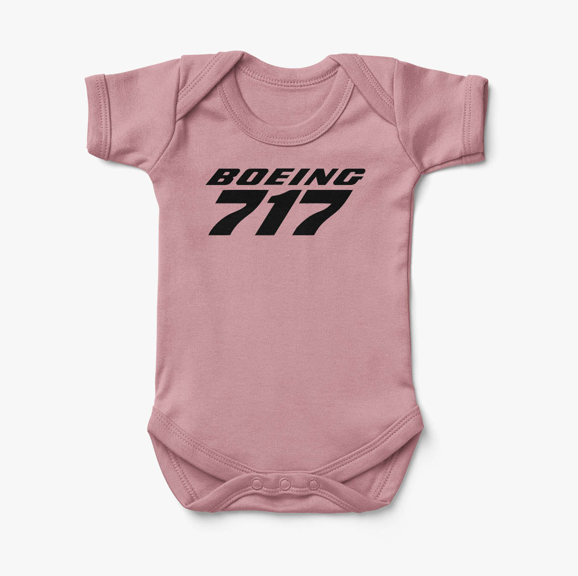 Boeing 717 & Text Designed Baby Bodysuits