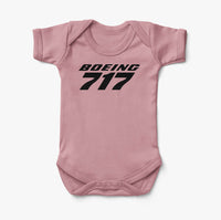 Thumbnail for Boeing 717 & Text Designed Baby Bodysuits
