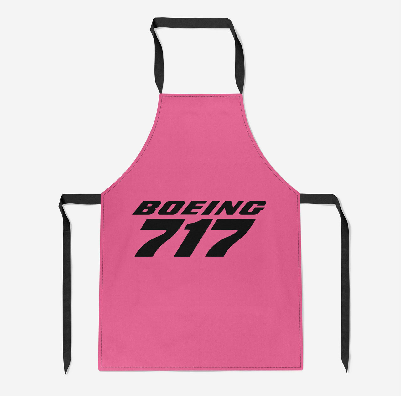 Boeing 717 & Text Designed Kitchen Aprons