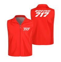 Thumbnail for Boeing 717 & Text Designed Thin Style Vests