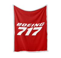 Thumbnail for Boeing 717 & Text Designed Bed Blankets & Covers