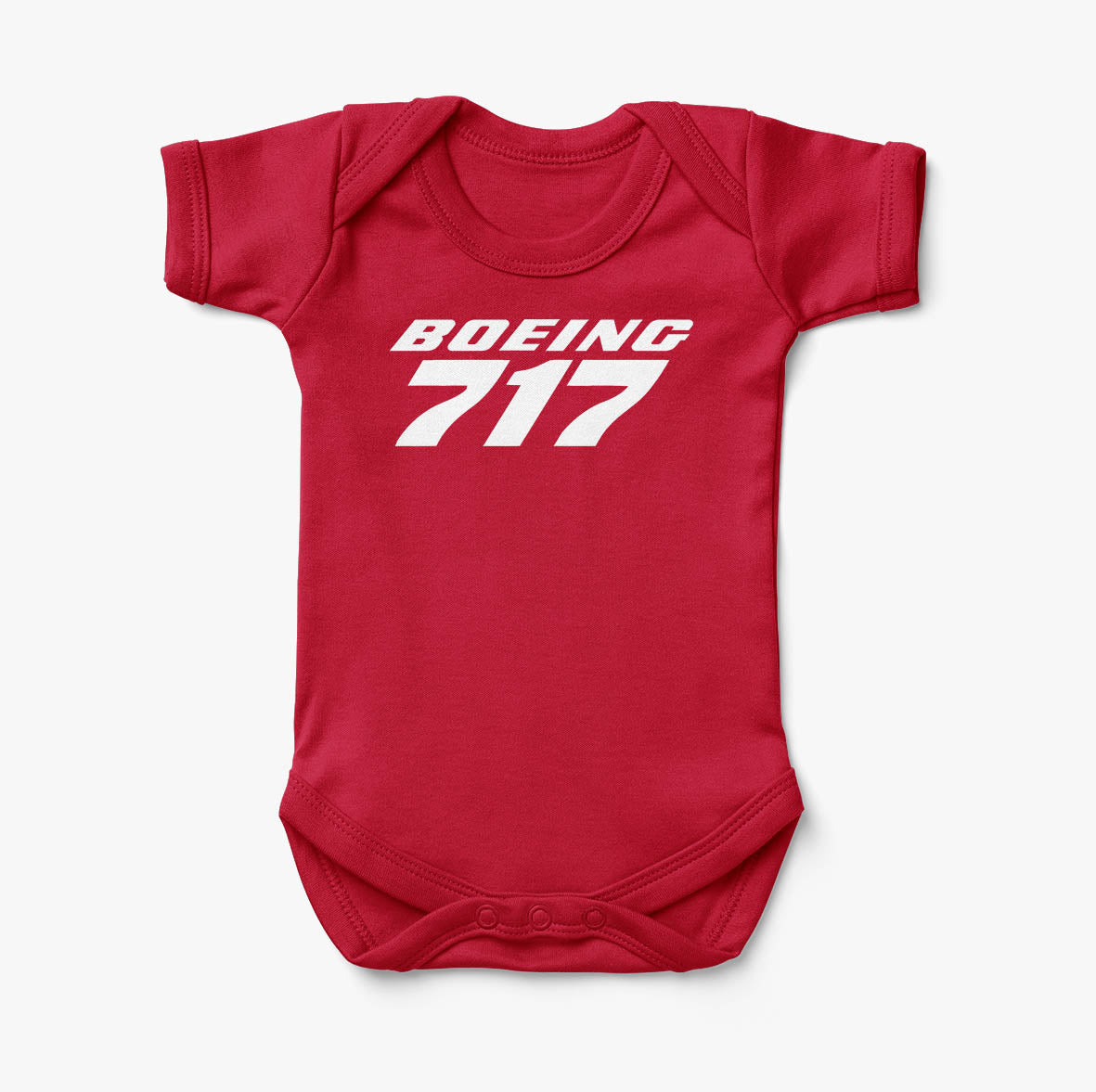 Boeing 717 & Text Designed Baby Bodysuits