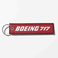 Thumbnail for Boeing 717 & Text Designed Key Chains