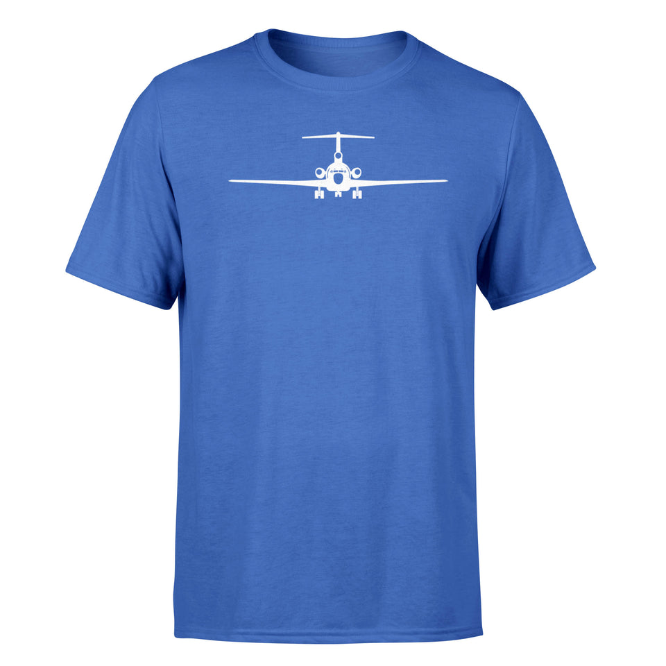 Boeing 727 Silhouette Designed T-Shirts