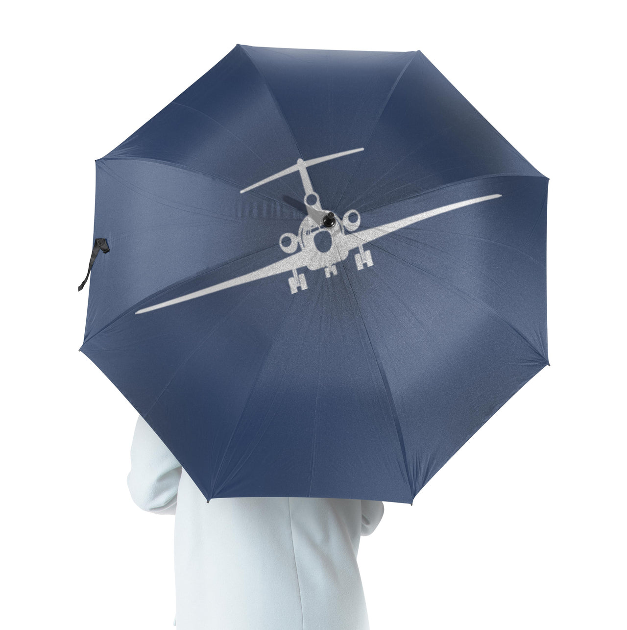 Boeing 727 Silhouette Designed Umbrella
