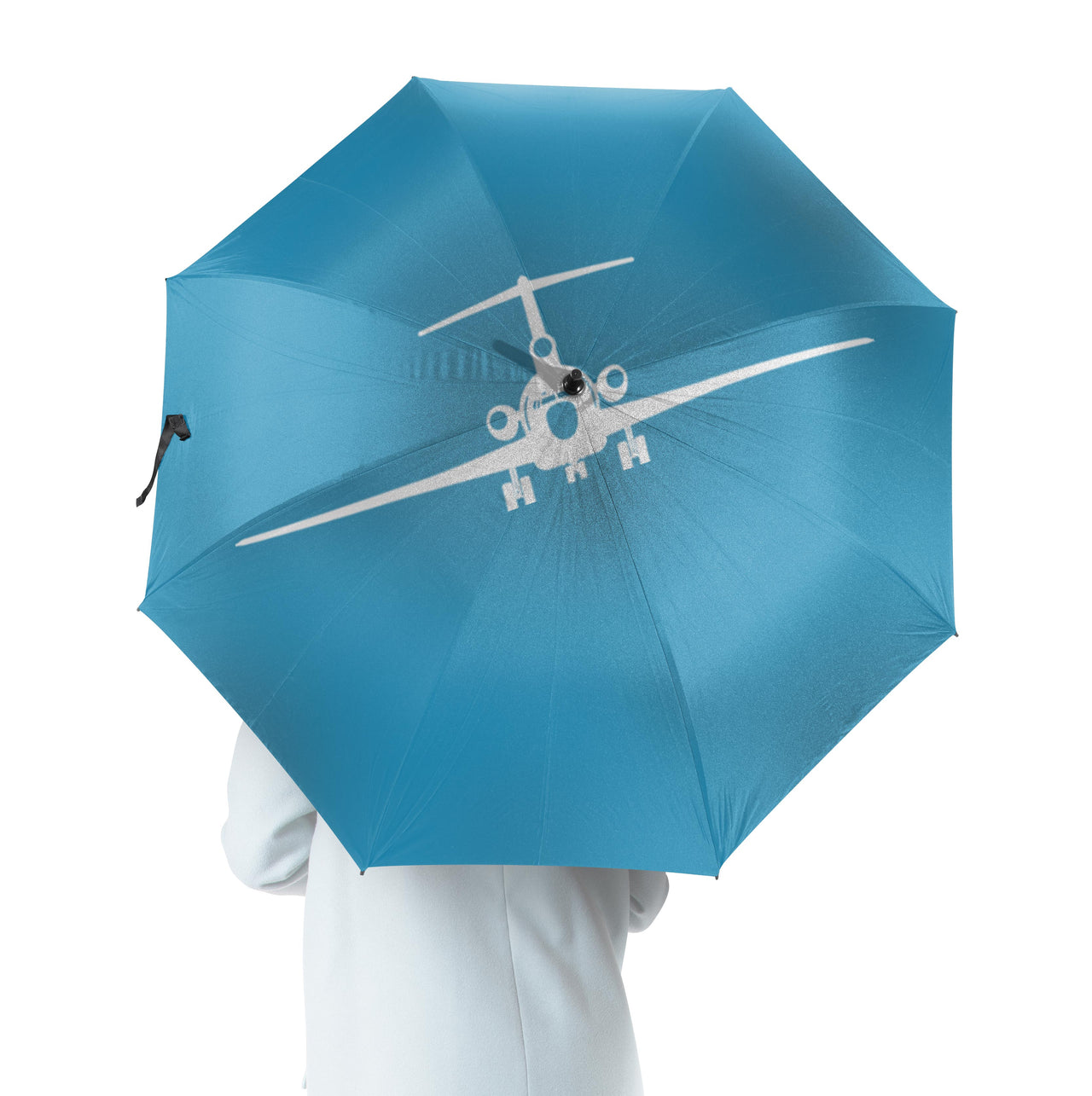 Boeing 727 Silhouette Designed Umbrella