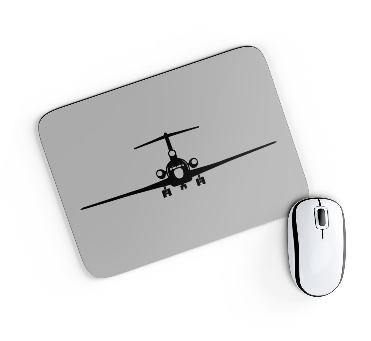 Boeing 727 Silhouette Designed Mouse Pads