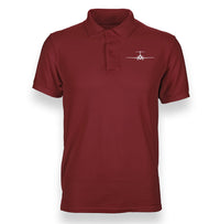 Thumbnail for Boeing 727 Silhouette Designed Polo T-Shirts