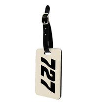 Thumbnail for Boeing 727 Text Designed Luggage Tag