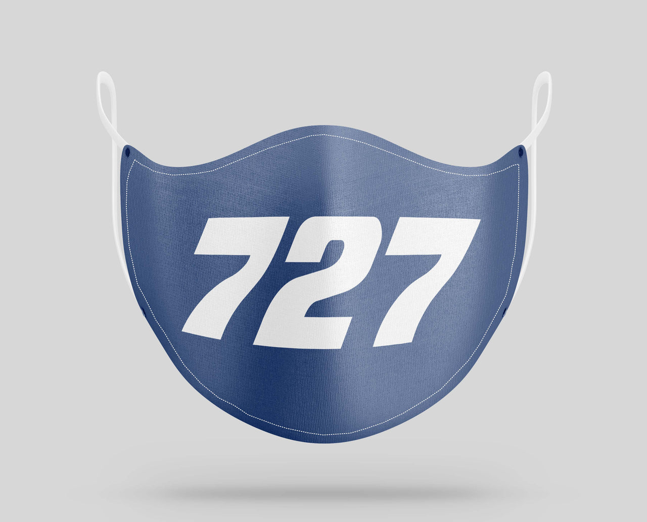 Boeing 727 Text Designed Face Masks