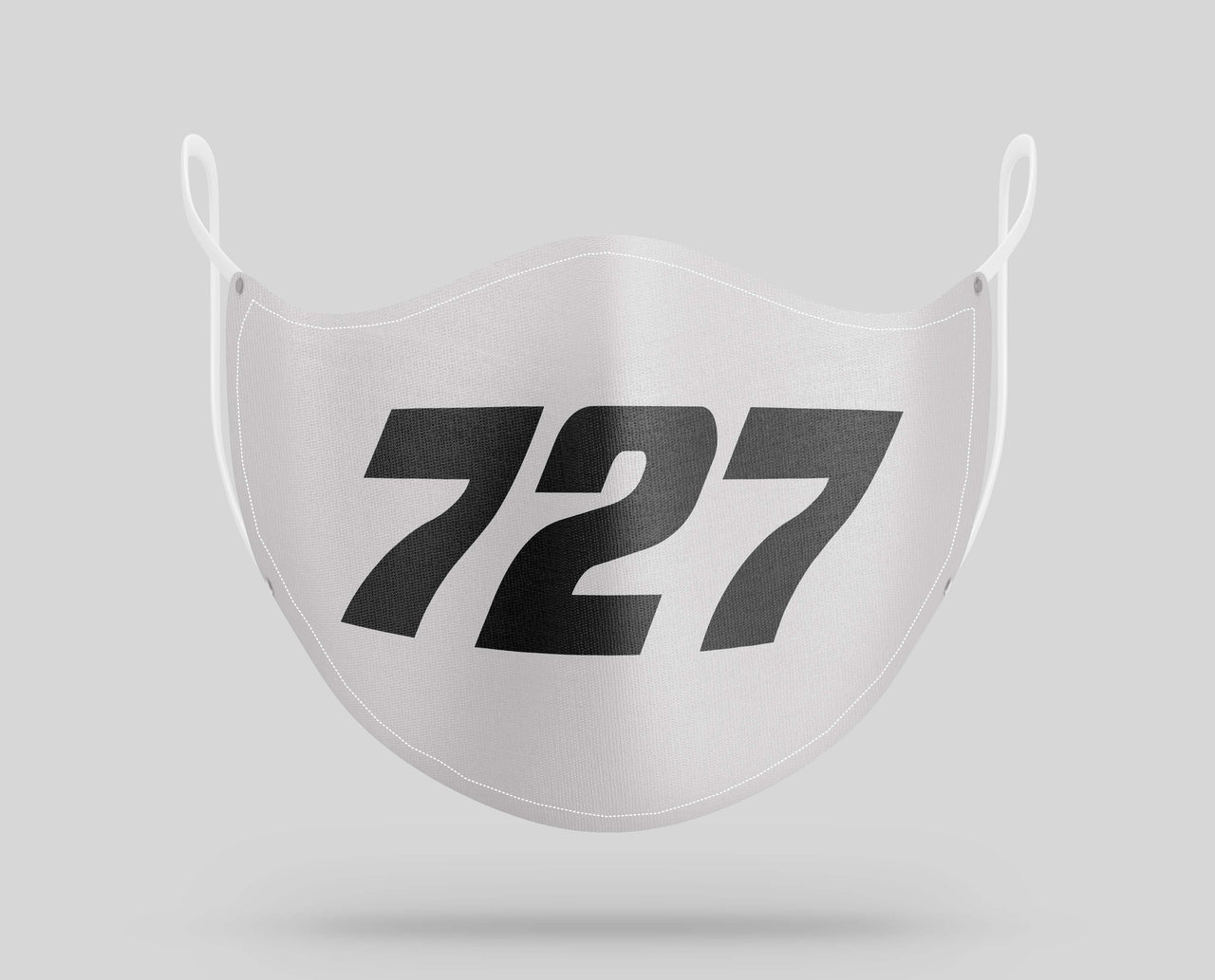 Boeing 727 Text Designed Face Masks
