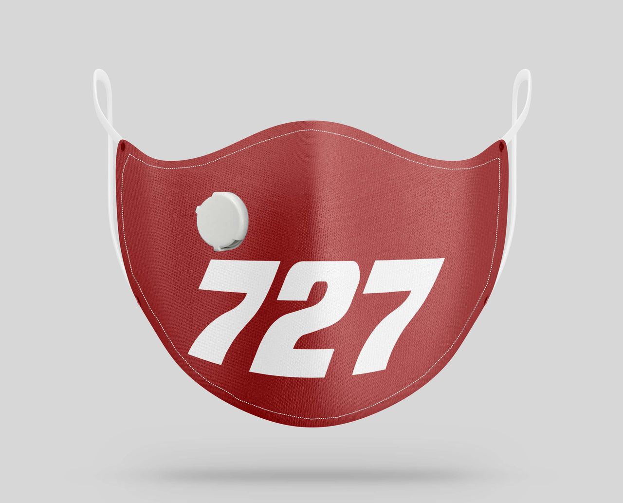 Boeing 727 Text Designed Face Masks