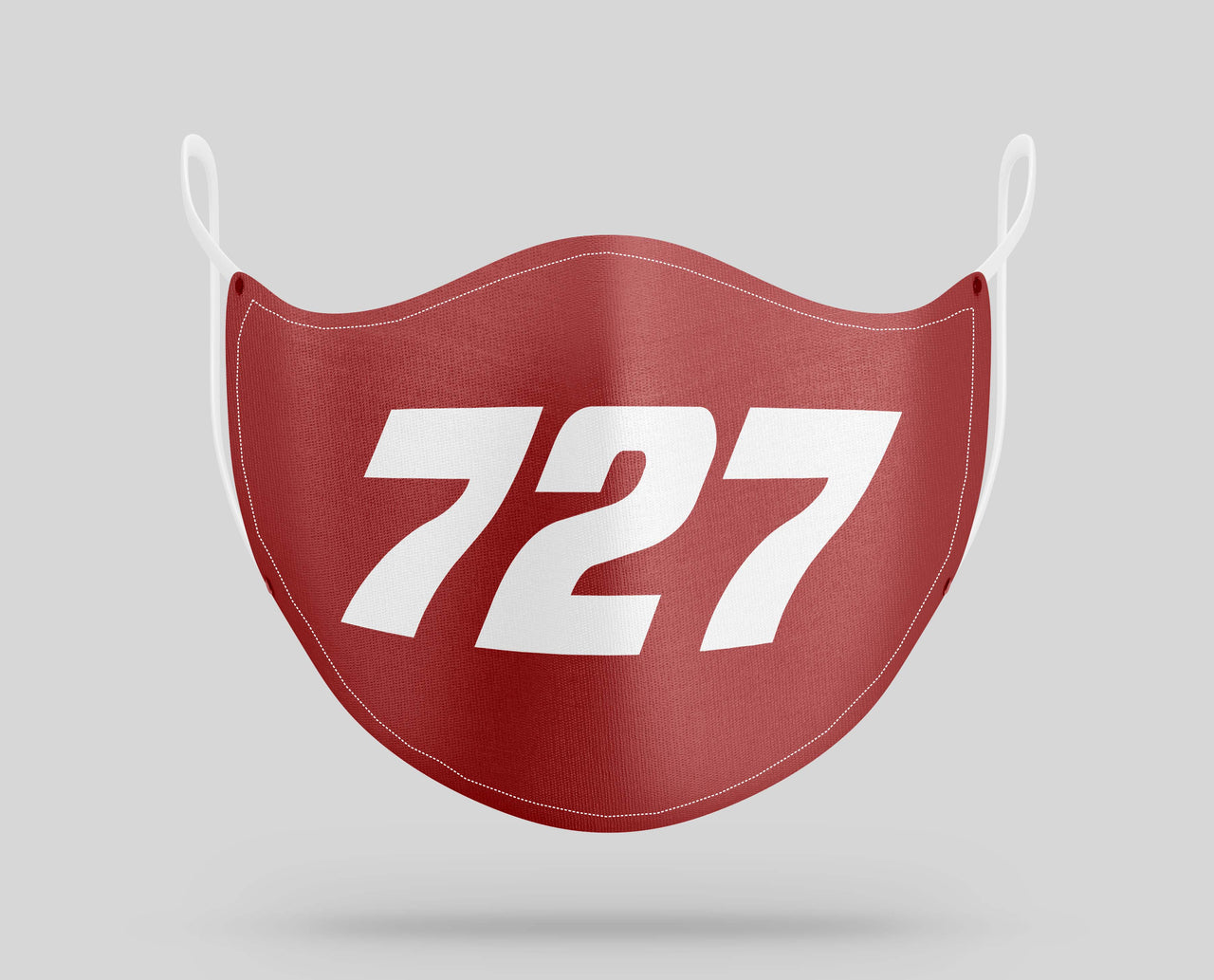 Boeing 727 Text Designed Face Masks