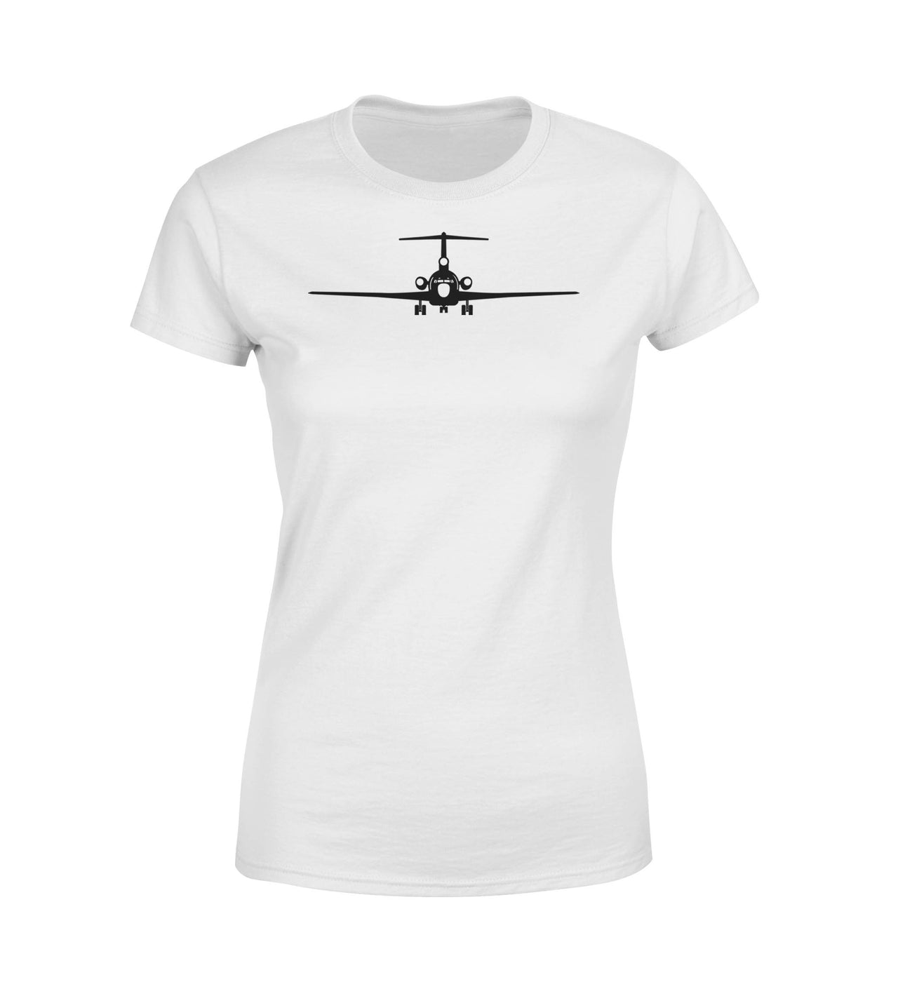 Boeing 727 Silhouette Designed Women T-Shirts