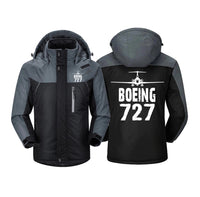 Thumbnail for Boeing 727 & Plane Designed Thick Winter Jackets