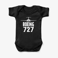 Thumbnail for Boeing 727 & Plane Designed Baby Bodysuits