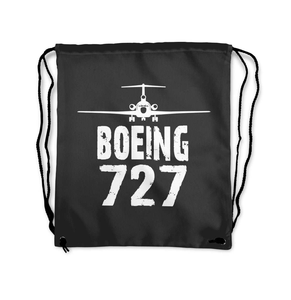 Boeing 727 & Plane Designed Drawstring Bags